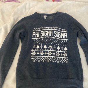 Phi Sigma Sigma Holiday Christmas Sweater